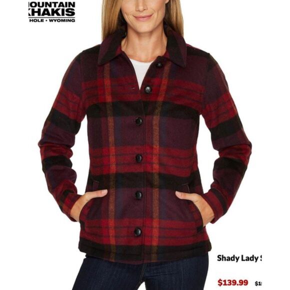 Mountain Khakis Jackets & Blazers - Mountain Khakis Shady Lady Shacket Sz‎ M